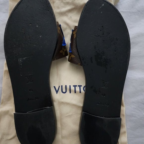 Louis Vuitton Black Heart Mules - Picture 2 of 4